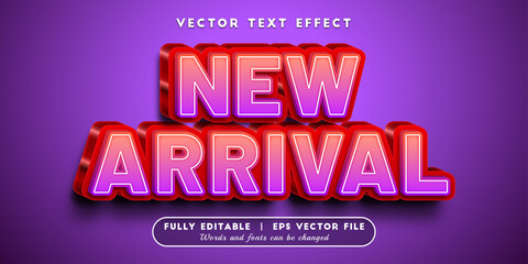 Text effects 3d new arrival, editable text style