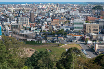 Fototapeta premium 米子市街地（鳥取県米子市）