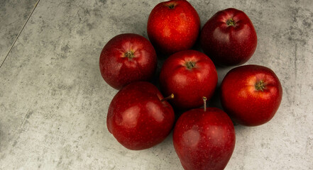 Apple red apple in russia