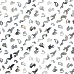 Seamless neutral and white grungy classic abstract surface pattern design for print. High quality illustration. Monochrome earth colored design with white pattern design overlay. Repeat graphic swatch