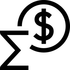 Money currency value exchange 