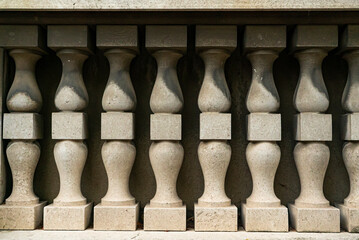 Marble handrail detail