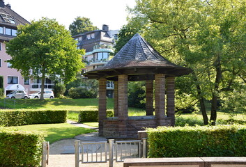 Park in der Kurstadt Bad Pyrmont, Niedersachsen