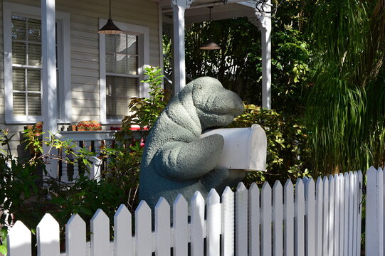 Strassenszene in Key West, Florida Keys