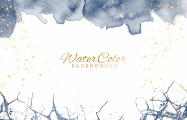 Abstract colorful watercolor for background.