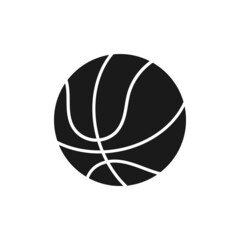 Basketball icon design template vector isolated illustration