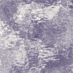 Engraved background with reflections  in pond water. Woodcut style. Vector Illustration	