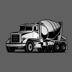 concrete mixer cement beton truck - 464208339