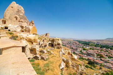 Fototapeta na wymiar Kayakapi in Cappadocia Urgup Nevsehir