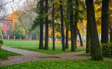 Autumn scenery in Suzdal, Russia