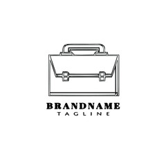 business bag logo icon cartoon design template style