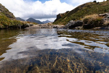 Fototapeta premium Lagos de Tristaina