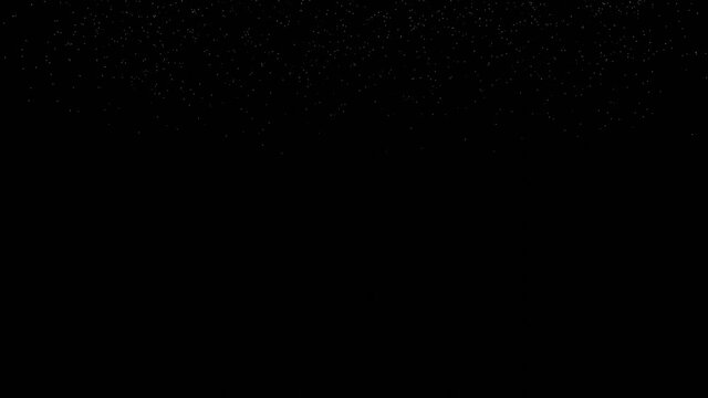 Winter falling snow animation Snowfall slow green screen 