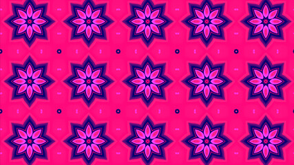 Abstract geometric colorful Kaleidoscope background.