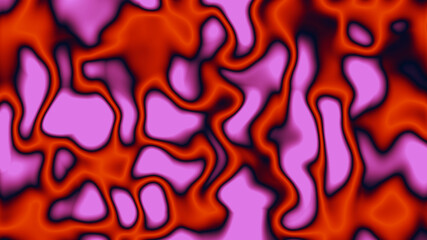 Abstract wavy liquid background. Colorful liquid shiny background.