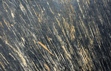 Dry mud stains on black, dry mud on car paint