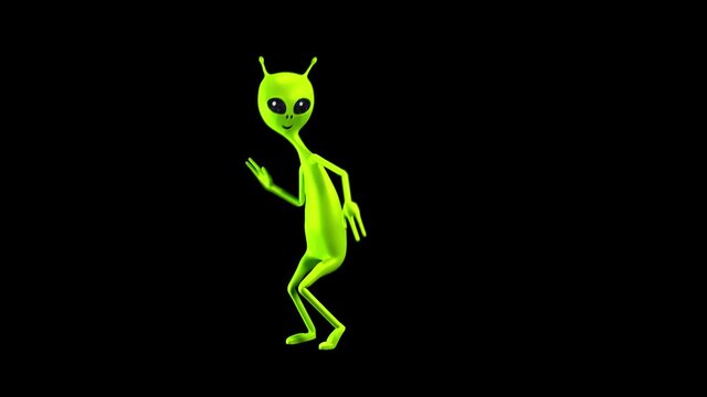 Alien wave dancing