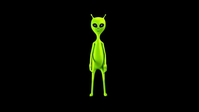 Green Alien says NO