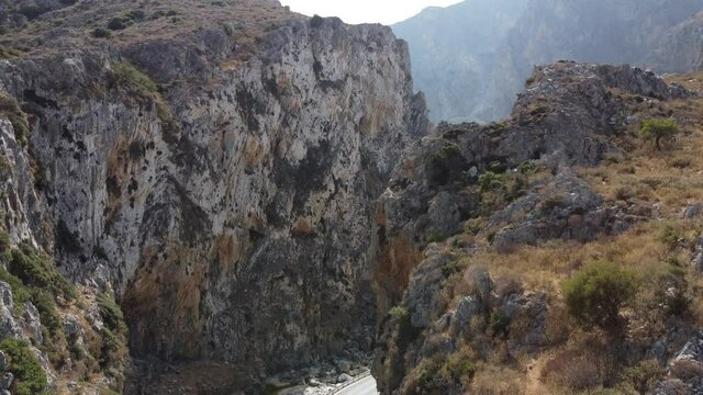 Great mountain landscape. Greece, Crete