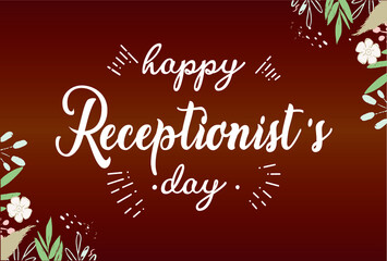 Receptionists Day, happy receptionists day