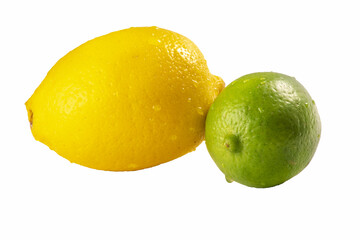 yellow lemons and limes

