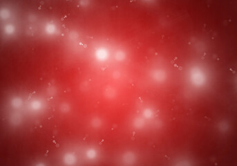 Fondo rojo de destello blanco y abstracto.