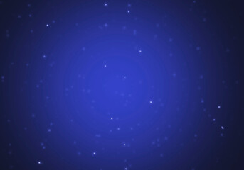 Fondo azul de destello blanco y abstracto.