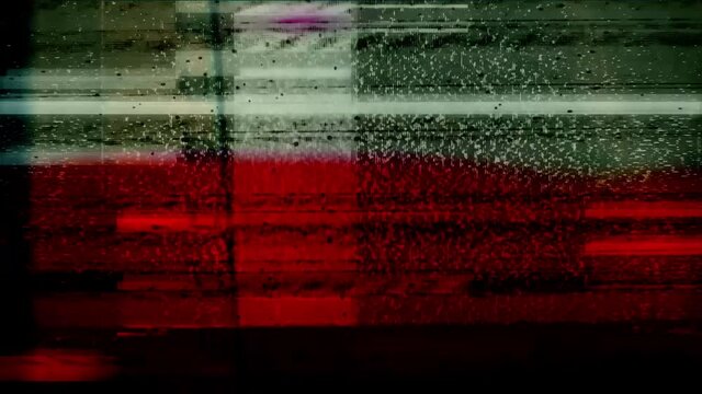 glitch error screen effect footage