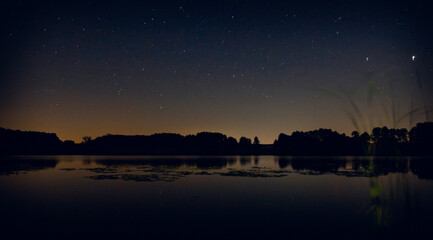 Jezioro nocą © Marcin