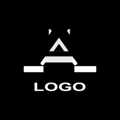 Letter A 3D logo. Great for icons, businesses, companies, t-shirts, symbols, initials, identities, etc.