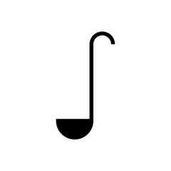 Soup ladle icon