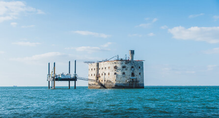 Le Fort Boyard dans l'embouchure de la Charente