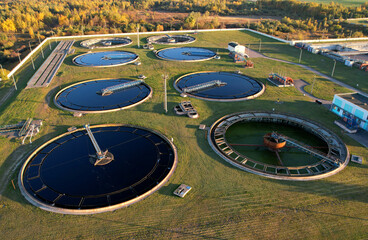 Sewage Treatment Plant. Wastewater Treatment Water Use. Filtration Effluent and Waste Water. Industrial Solutions for Sewerage Water Treatment and Recycled.