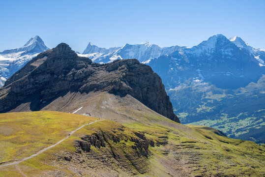 Eiger and Grindelwald, Switzerland