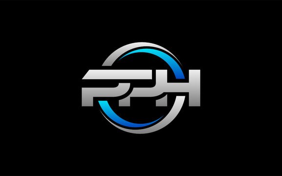 PPH Letter Initial Logo Design Template Vector Illustration