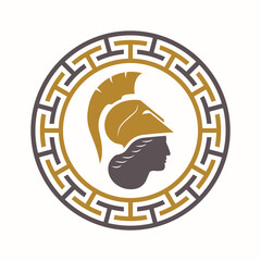 Athena symbol Vector.