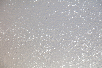 White plaster on the wall as an abstract background.