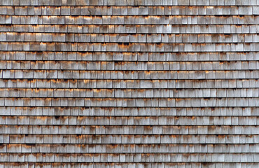 wooden shingles