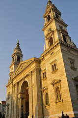 Fototapeta na wymiar St Stephen (St Istvan) Basilica in Budapest - Hungary