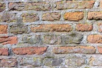 picture of an old brick wall for background texture