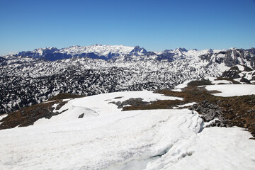 Panorama opening from Kitzsteinhorn, Kaprun, Austria