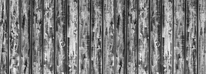 Panorama of old black vintage wooden texture background coming from a natural tree the wooden panel has a beautiful dark pattern that is empty for product display montage