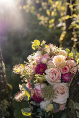 Hochzeitstag ein unvergesslicher Blumenstrauss
