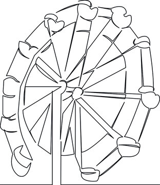 recommend clip art: Ferris wheel