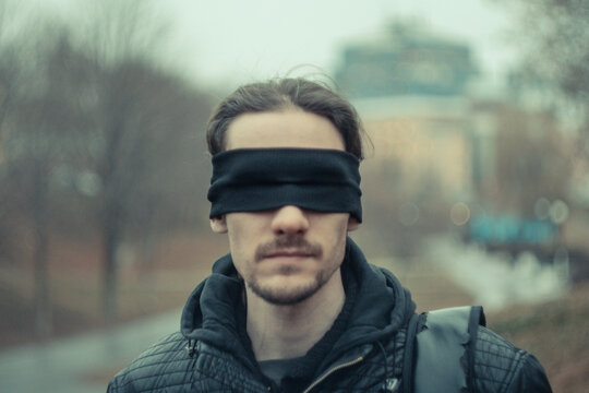 Blindfold Man Images – Browse 13,325 Stock Photos, Vectors, and Video