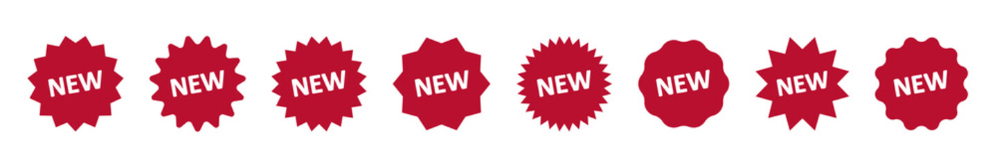 Set of different labels. New labels, sale, discount. Tags, sticker, special offer. Price tags vector.
