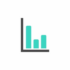 graph icon. Vector illustration for graphic design, Web, UI, app.