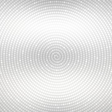 Brilliance swirl white blank festive background. Glittering dots textured cover.
