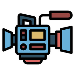 videocamera line icon