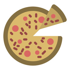 pizza flat icon